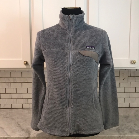 Patagonia Jackets & Blazers - Patagonia Re Tool Full Zip Jacket Womens Size Medium Narwhal Gray Fleece